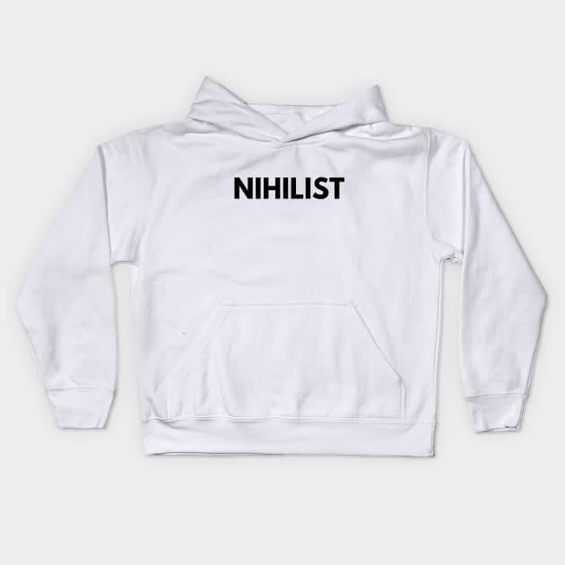 Nihilist Kids Hoodie by Fanek